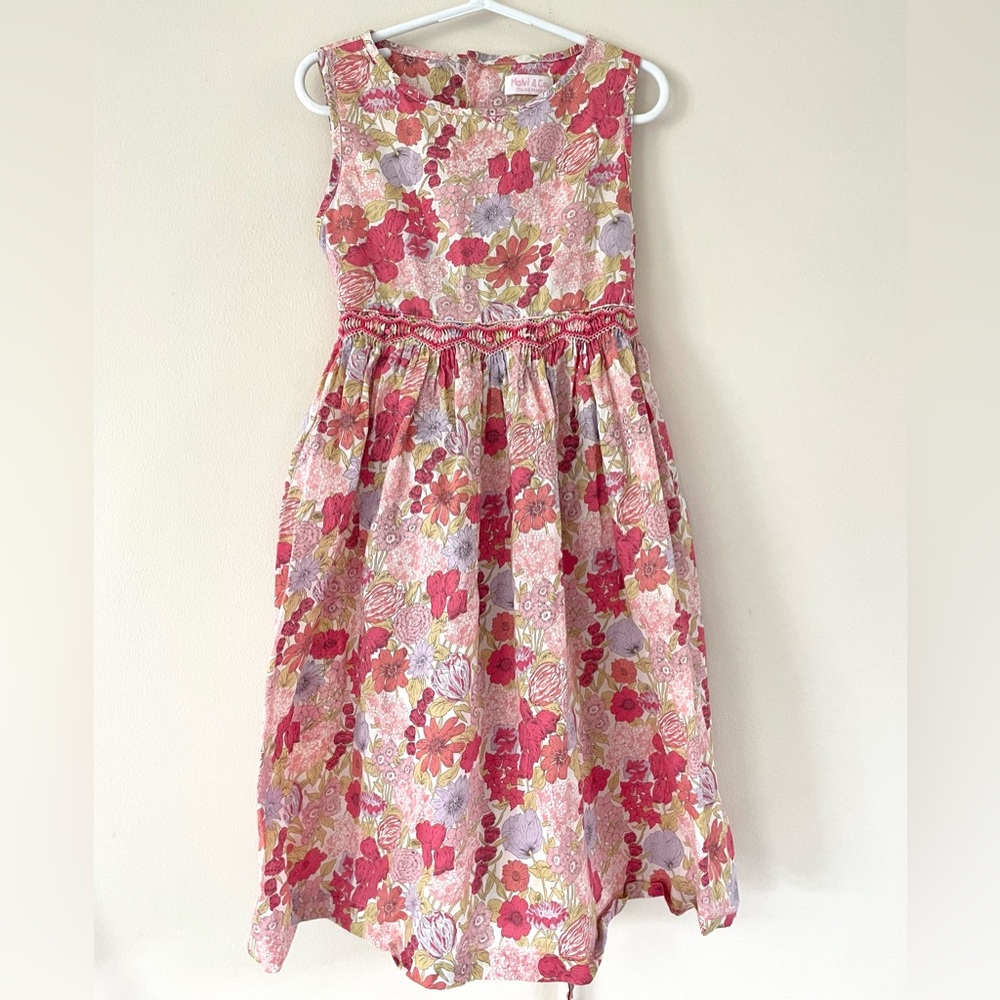 Malvi & Co floral summer girls dress for 8 year olds